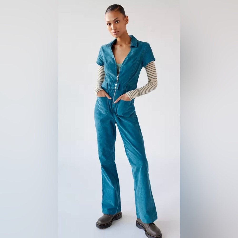 BDG Rae Corduroy Utility Jumpsuit